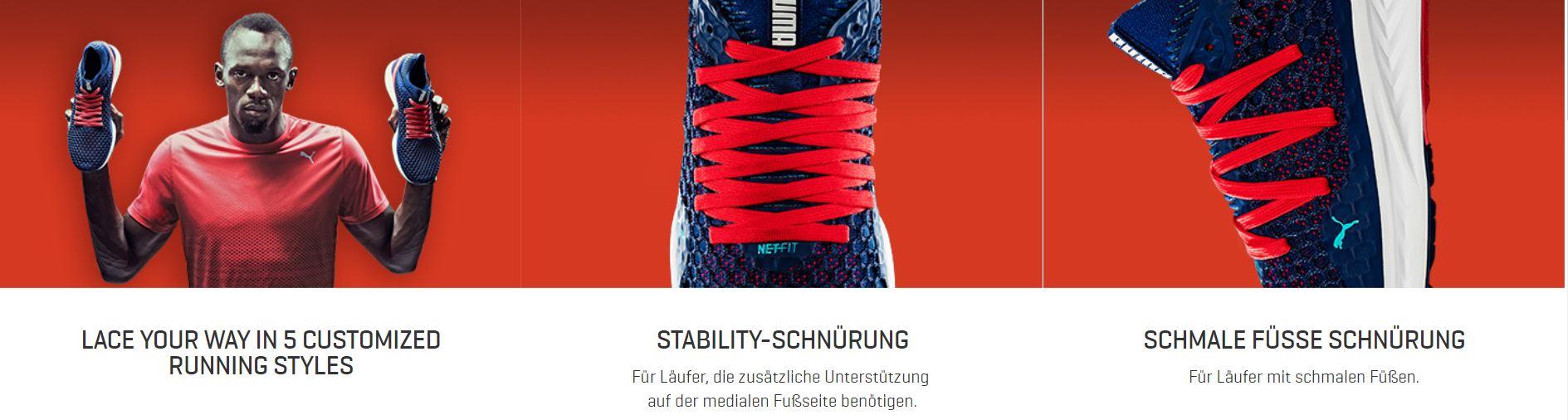 puma speed ignite netfit test