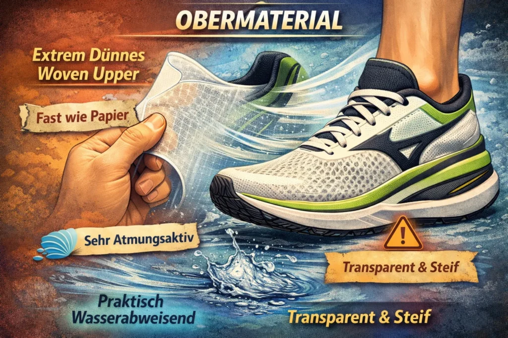 Mizuno Hyperwarp Pure Woven Upper Mizuno Hyperwarp Pure Woven Upper