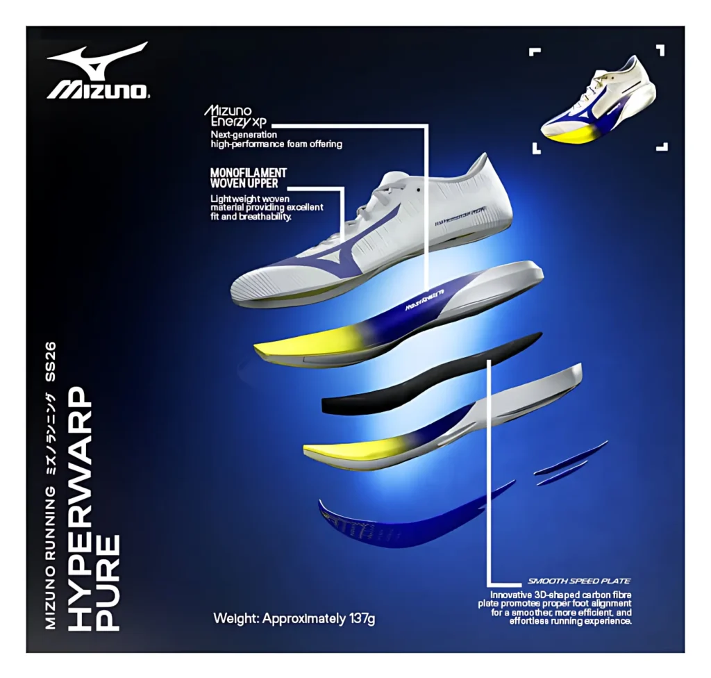 Mizuno_Hyperwarp Pure_Tech Mizuno Hyperwarp Pure Tech