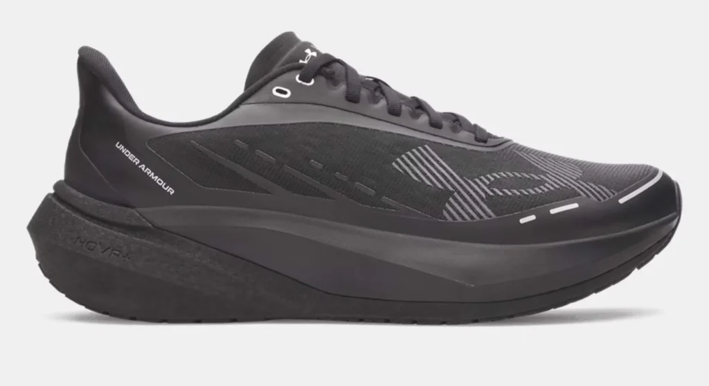 Under Armour Velociti Distance Black Metallic Gun Metal 001