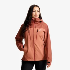 Silence Proshell 3L Jacke W Pinkmahagoni